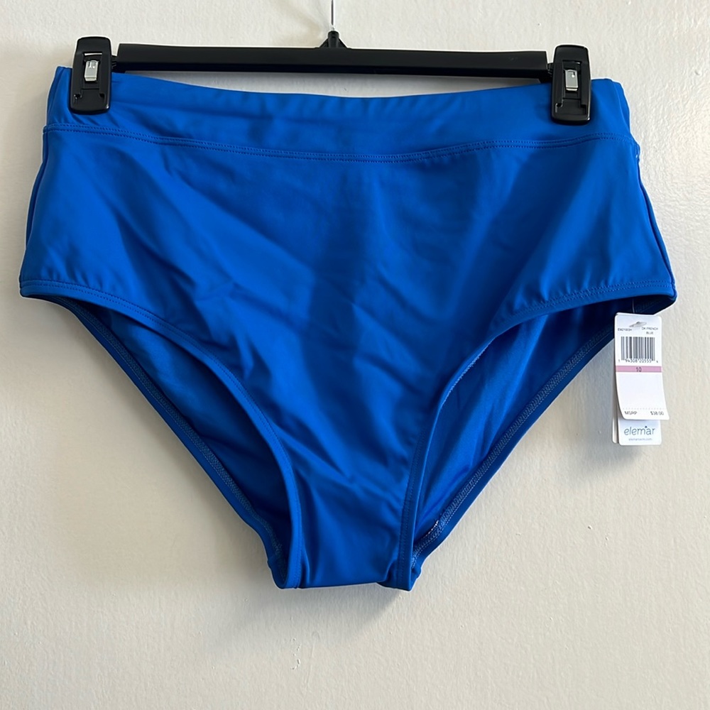 Dark French Blue Bikini Bottoms NWT
